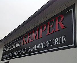Enseigne de Boulangerie Quimper